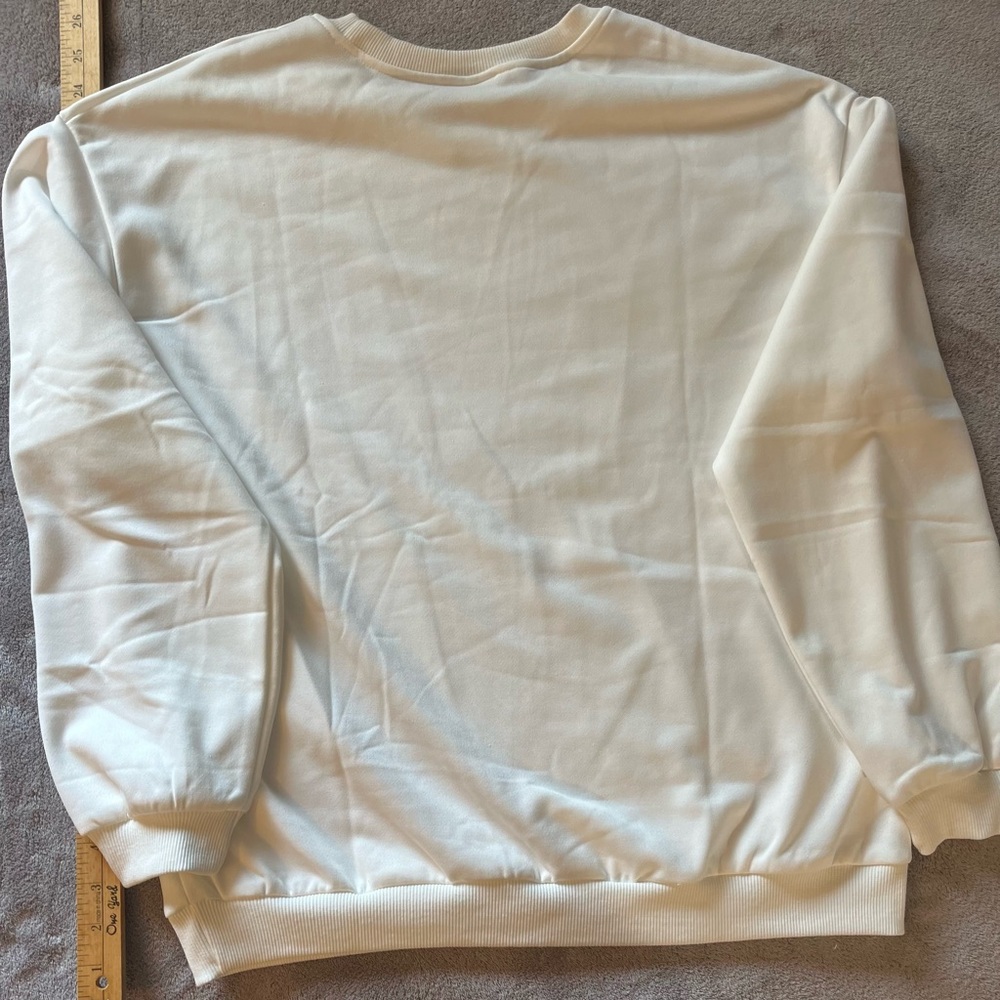 Reputation Crewneck Taylor Swift Swiftie White Track List Dress LWYMMD rep Era - Picture 5 of 5